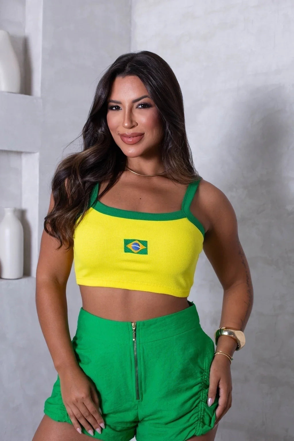 Cropped Brasil Essential